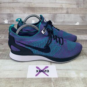 Nike Womens Purple Air Zoom Mariah Flyknit Racer 917658-300 Running Shoes Sz 10